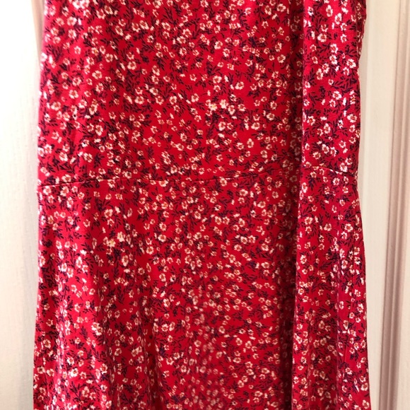 Old Navy Floral Flower Salmon Colored Sundress - Picture 2 of 6